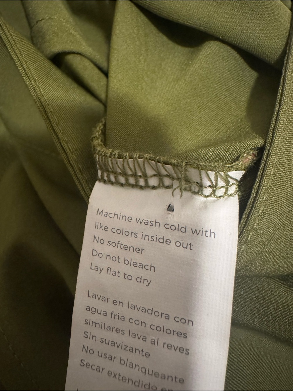 Fabletics Olive Green Julian Wrap Cargo Skirt - Picture 8 of 10